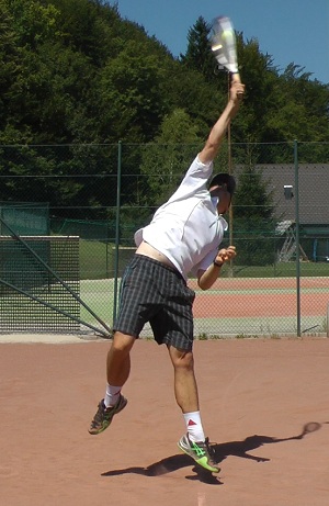 spin-serve Top spin serve tip