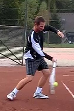 feel-ball Feel the ball on the forehand