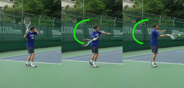 forehand-rhythm-timing Forehand rhythm and timing