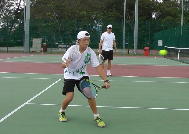 volley-absorb-drill volley drill for feel