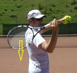 serve-racquet-drop serve racquet drop direction