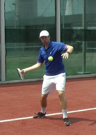 breathe-stroke exhale as you swing