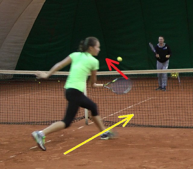 correction drill for volley