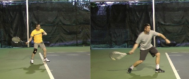 forehand-stroke-timing timing problem in tennis