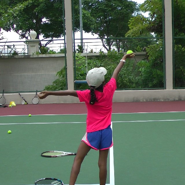 serve-toss-lift lifting drill for the serve toss