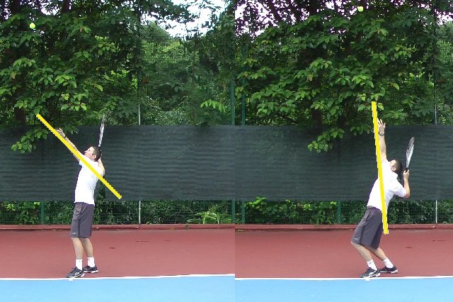serve-tossing-arm serve tossing arm