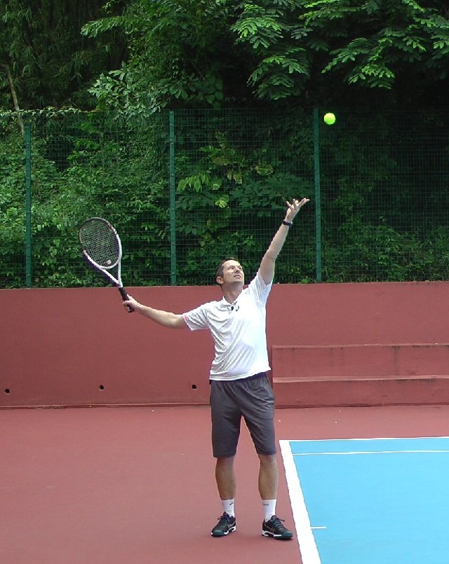 tennis-serve-drill tennis serve drill for accurate toss