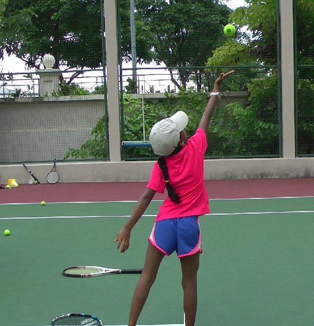 toss-drill tossing drill for the serve