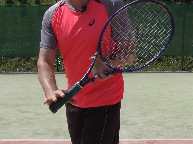 grip-change forehand to backhand grip change