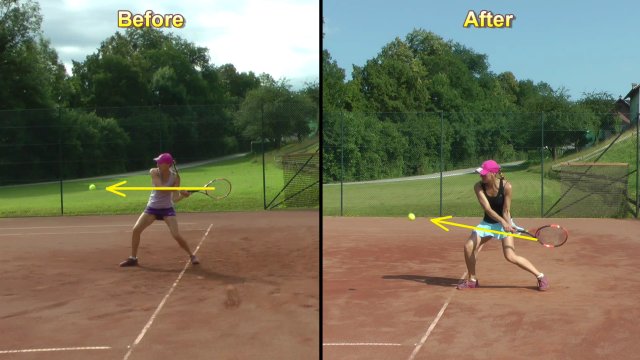 backhand-improvement improved two-handed backhand technique