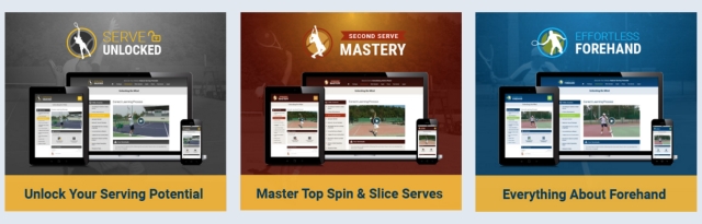 tennis video courses