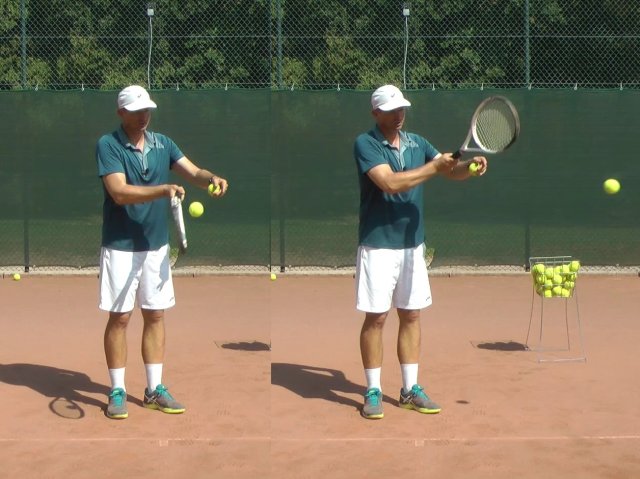 rolling topspin forehand technique
