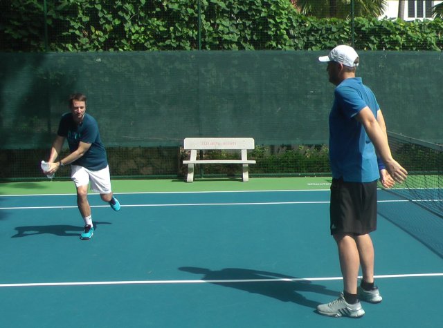 open-stance-drill open stance drill by catching