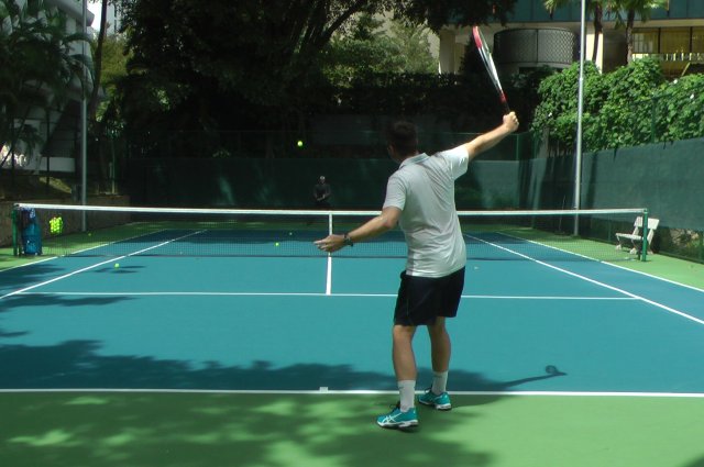 high-tennis-stroke hitting tennis shot too high