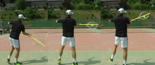 forehand-contact-height forehand contact heights