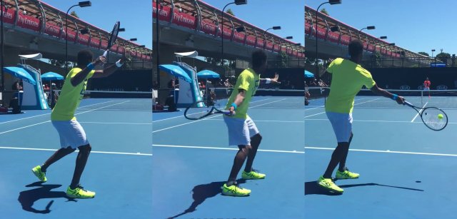 gael-monfils-forehand gael monfils forehand