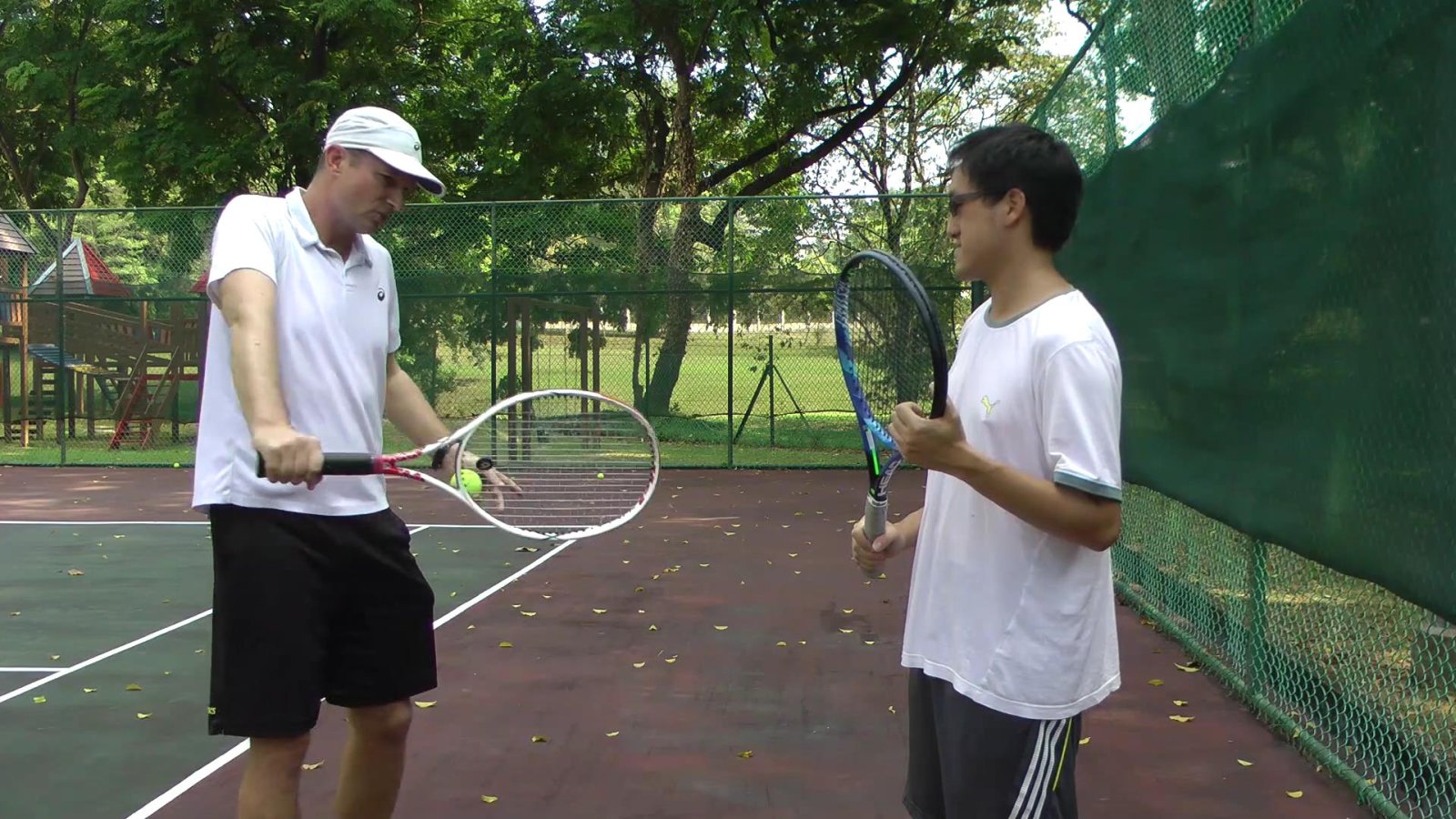 improving tennis technique