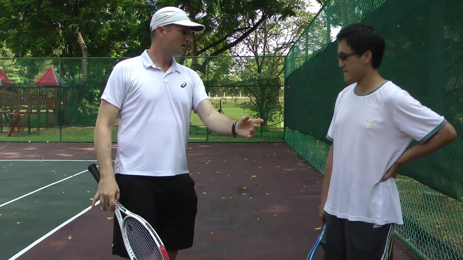 tennis technique development