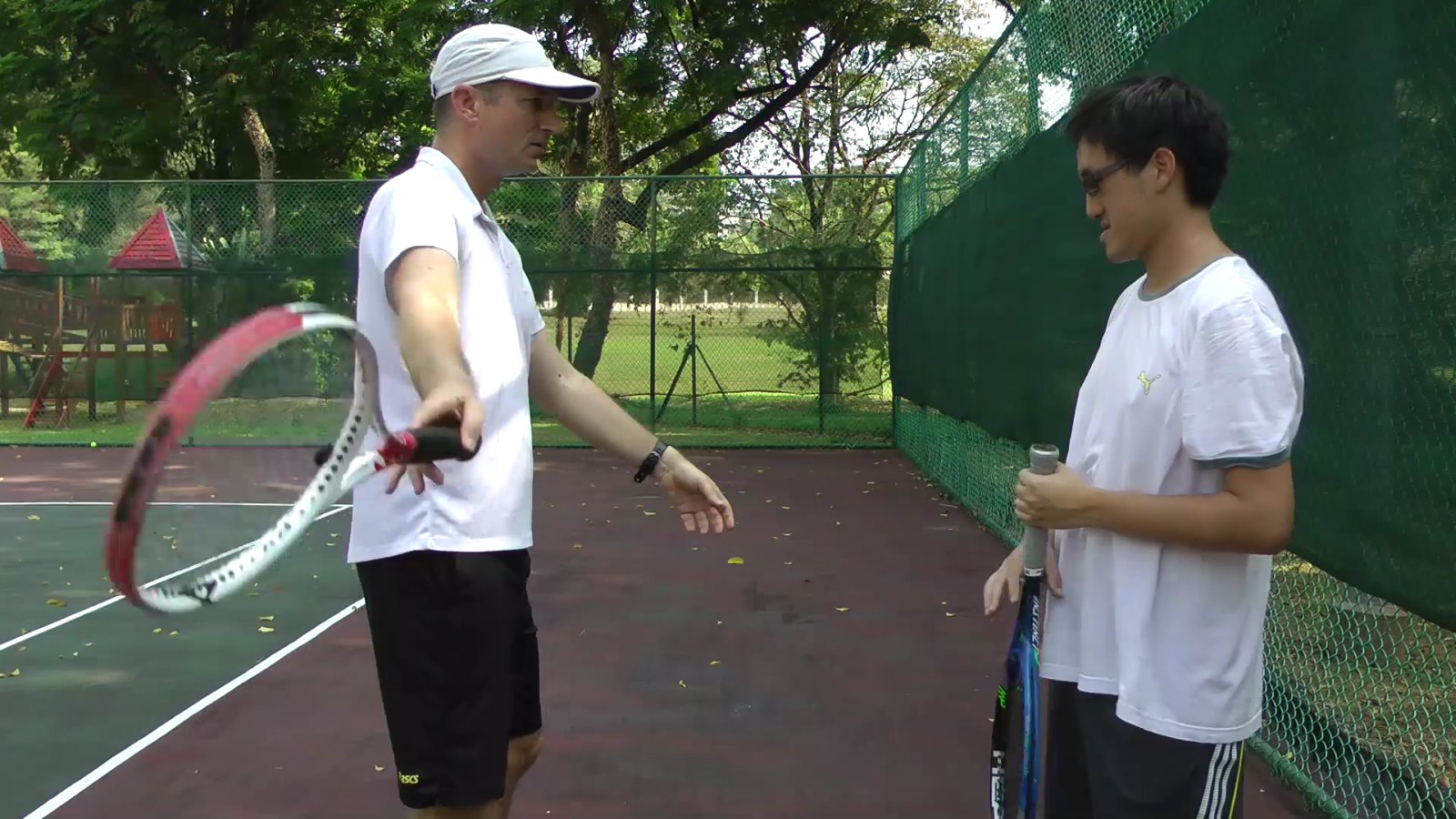 ideal biomechanics of tennis technique