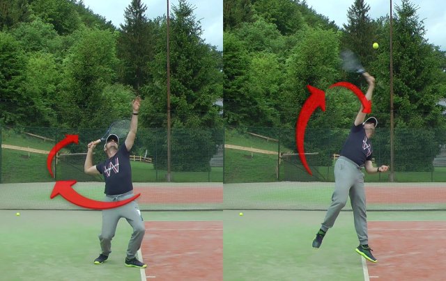 serve-energy-release tennis serve store and release of energy