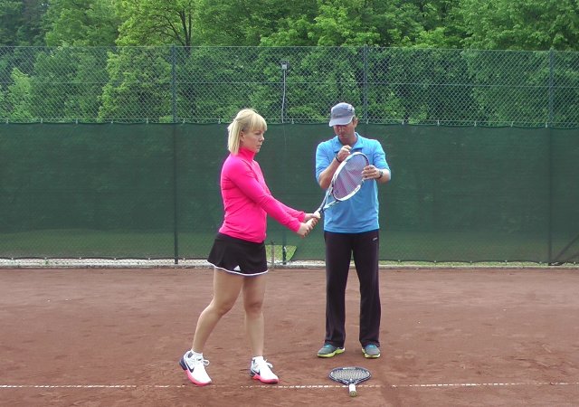private tennis lesson