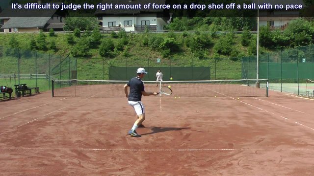 dead-ball-drop playing a drop off a dead ball