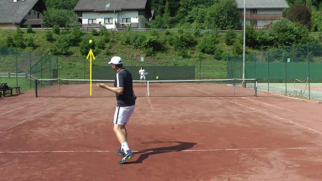 high-drop-shot high and short drop shot