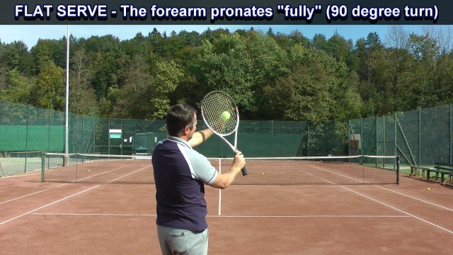 flat-serve-pronation flat serve pronation