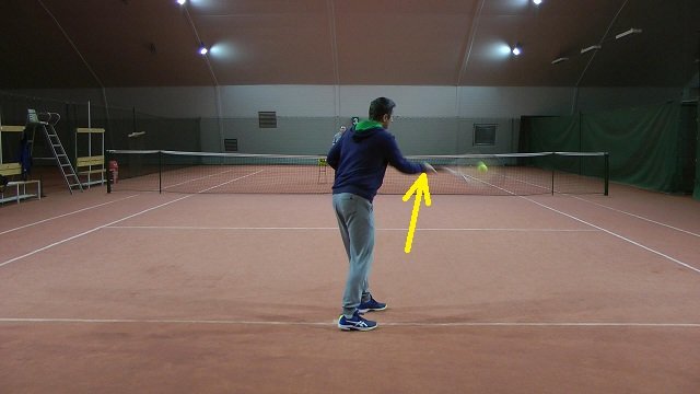 stiff-wrist tennis forehand stiff wrist