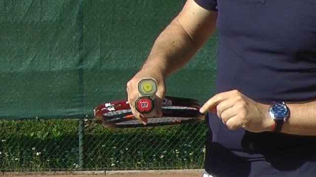handle-shape tennis handle shape