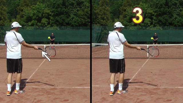 see ball before contact