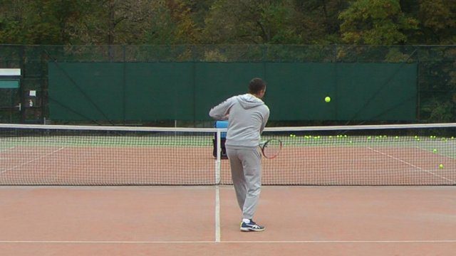 slinger-volley slinger bag volley drill
