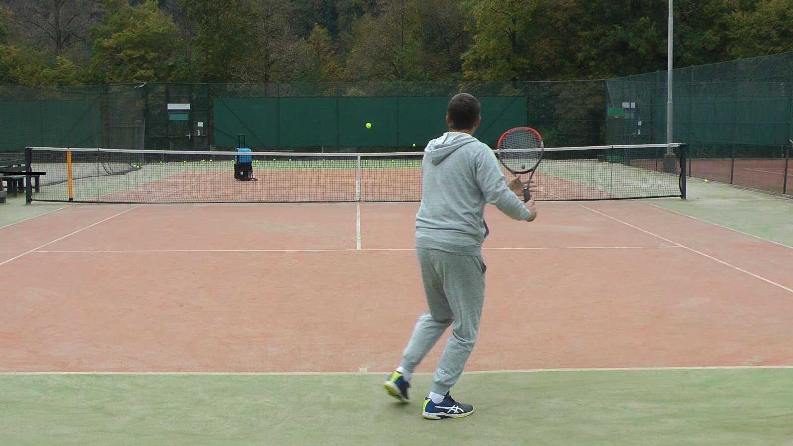 tennis ball machine drills