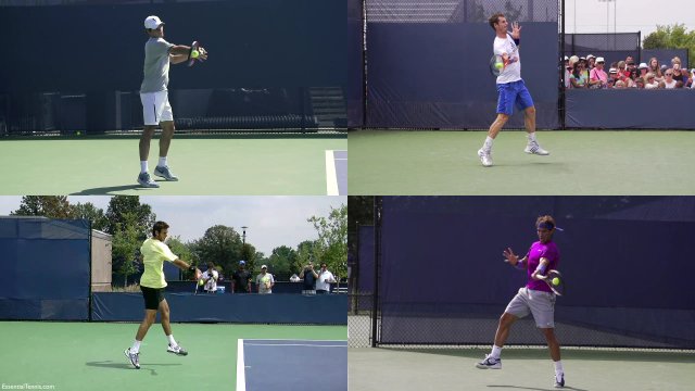 forehand style contact