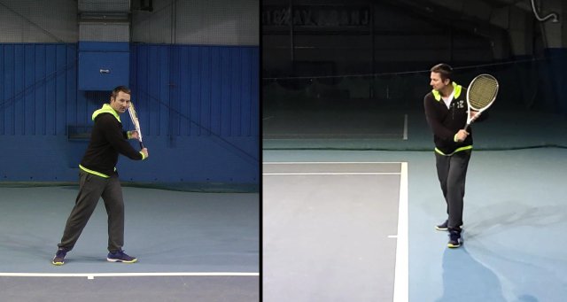 backhand-preparation backhand preparation