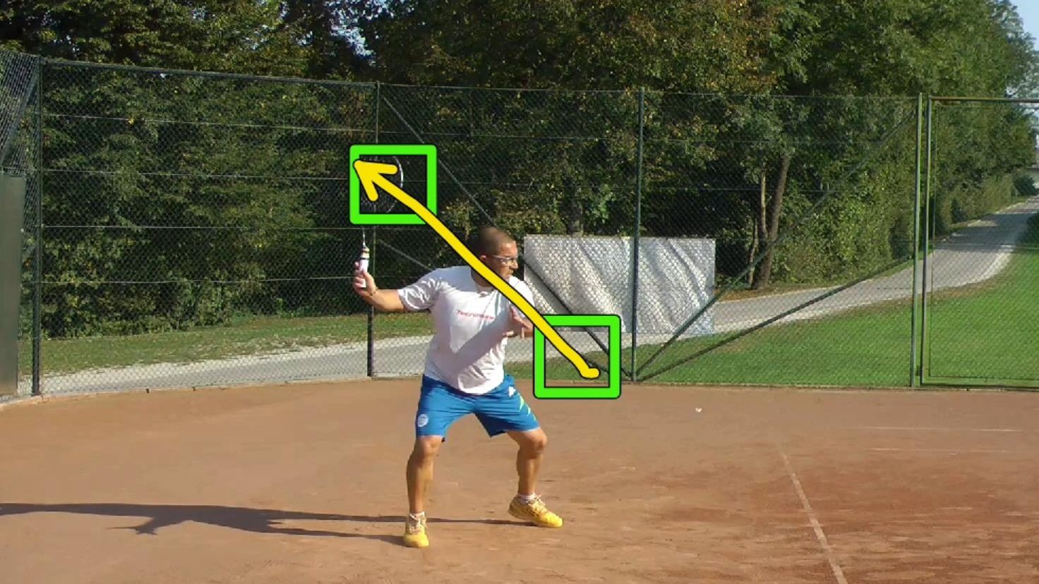 tennis forehand backswing