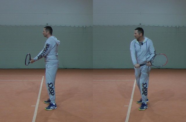 backhand-turn backhand unit turn