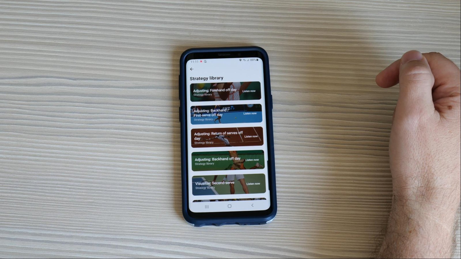 apeak mental tennis app