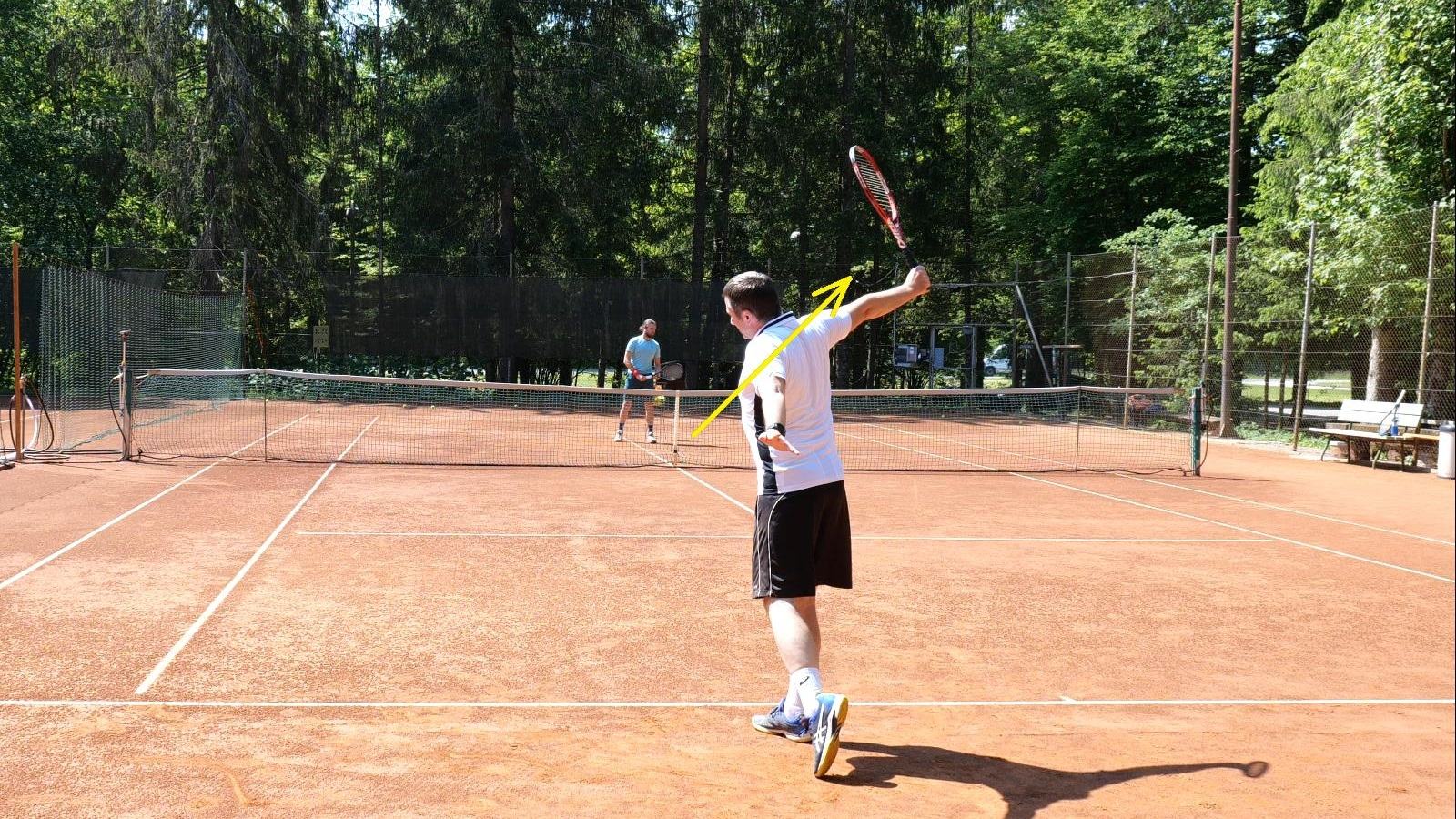 one-handed backhand tips