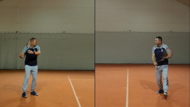 forehand racket release