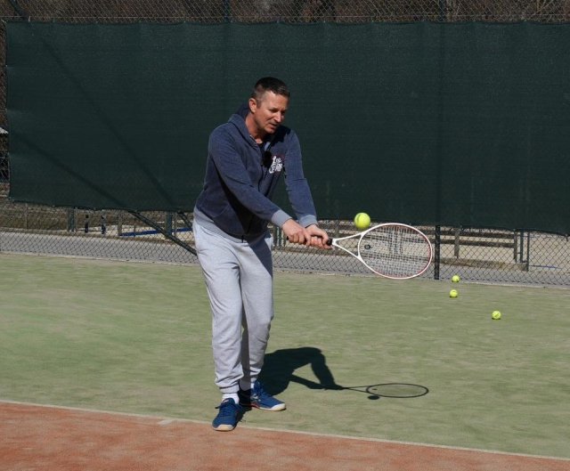 two-handed backhand wrist power
