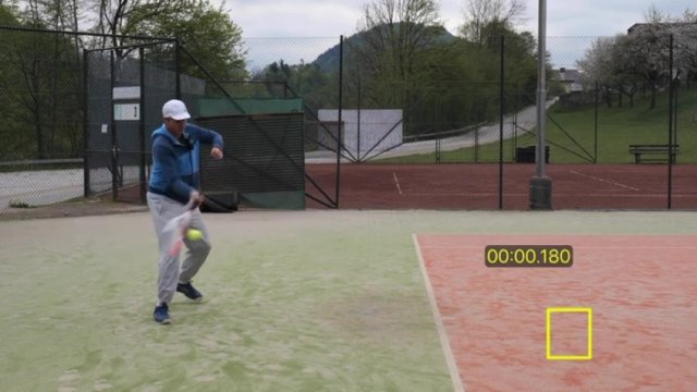 forehand-time short time to play the forehand