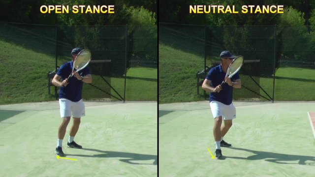 open-neutral1 open vs neutral forehand unit turn