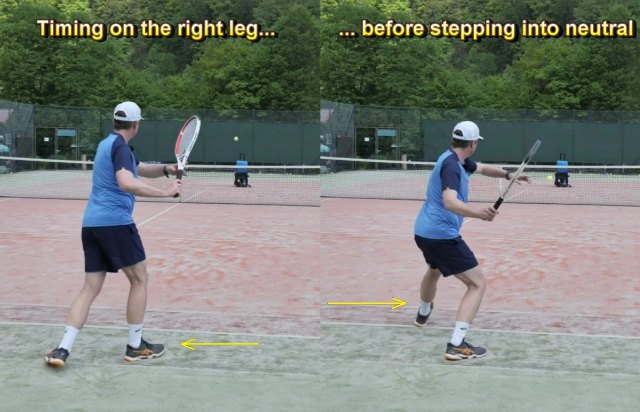 open-stance-timed well timed neutral stance forehand