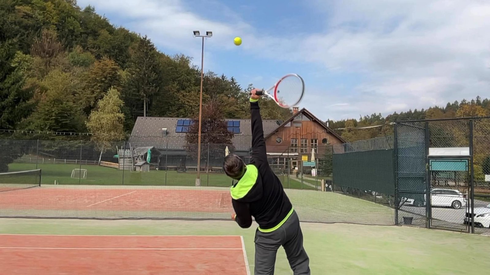 wrist on topspin tennis serve
