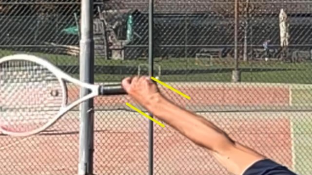 wrist-left wrist position from left view