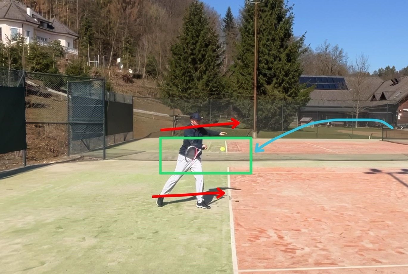 stepping-in stepping into the ball